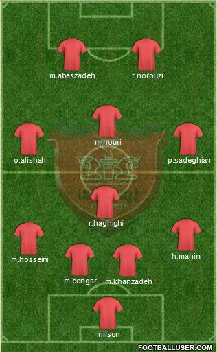 Persepolis Tehran Formation 2014