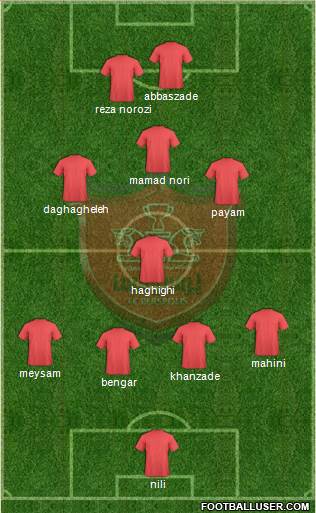 Persepolis Tehran Formation 2014