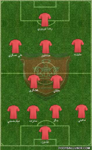 Persepolis Tehran Formation 2014