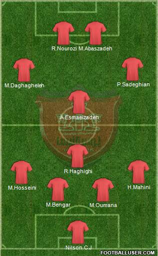 Persepolis Tehran Formation 2014