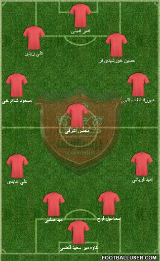 Persepolis Tehran Formation 2014