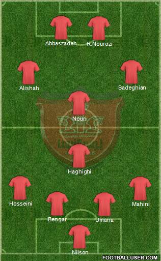 Persepolis Tehran Formation 2014