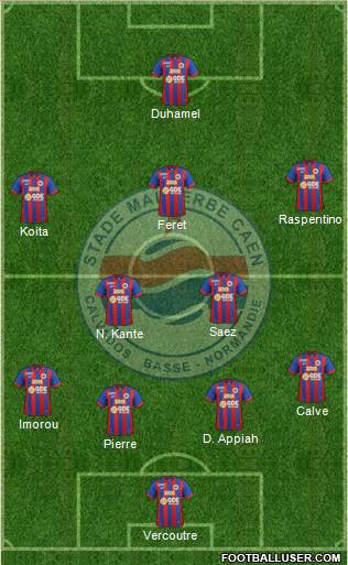 Stade Malherbe Caen Basse-Normandie Formation 2014