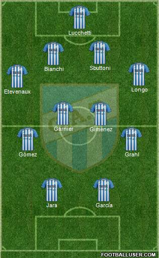 Atlético Tucumán Formation 2014