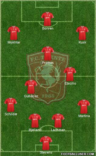 FC Twente Formation 2014