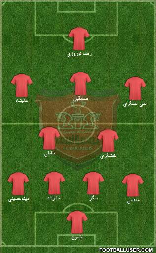 Persepolis Tehran Formation 2014