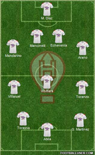 Huracán Formation 2014