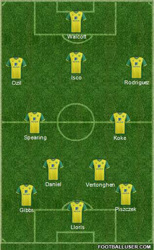 Norwich City Formation 2014