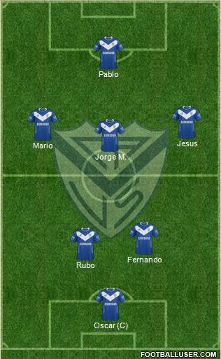 Vélez Sarsfield Formation 2014