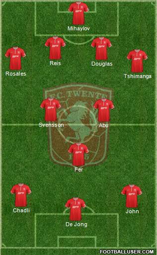 FC Twente Formation 2014