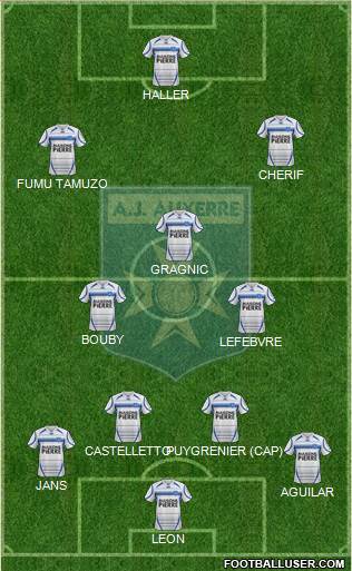 A.J. Auxerre Formation 2014