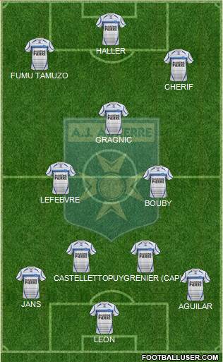 A.J. Auxerre Formation 2014