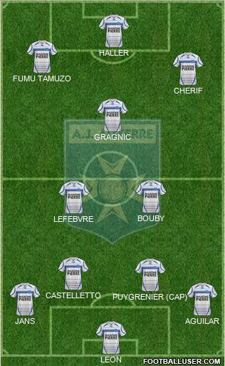 A.J. Auxerre Formation 2014