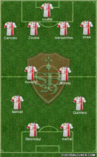 Stade Brestois 29 Formation 2014