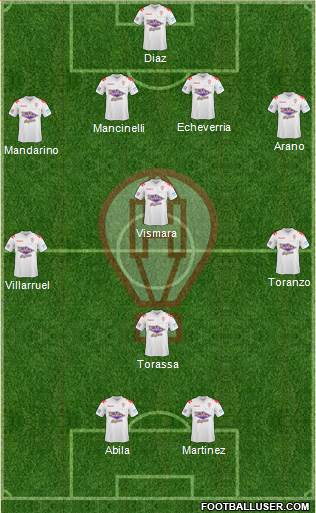 Huracán Formation 2014