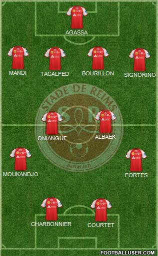 Stade de Reims Formation 2014