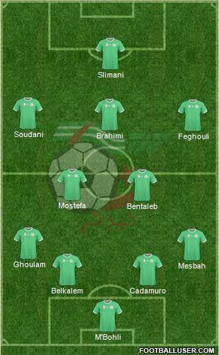 Algeria Formation 2014