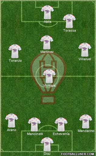 Huracán Formation 2014