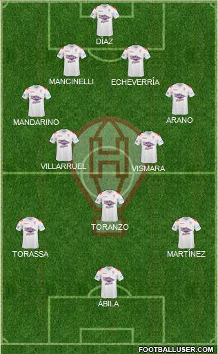 Huracán Formation 2014