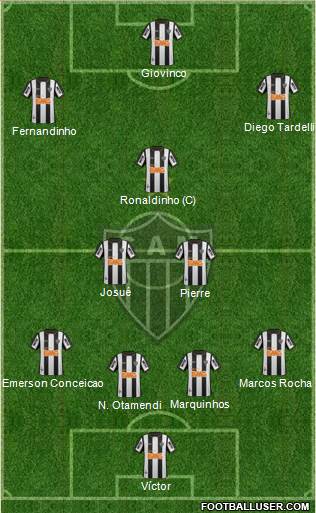 C Atlético Mineiro Formation 2014