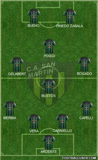 San Martín de San Juan Formation 2014