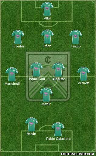 Ferro Carril Oeste Formation 2014