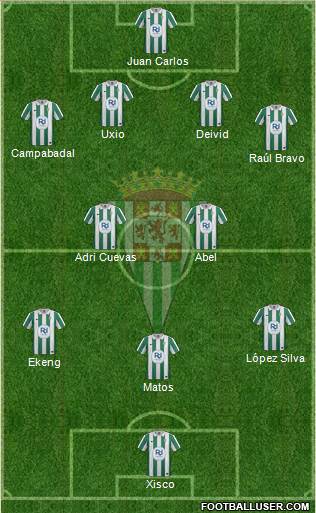 Córdoba C.F., S.A.D. Formation 2014