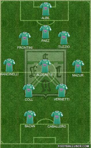 Ferro Carril Oeste Formation 2014