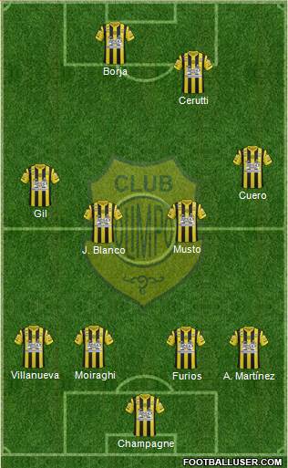 Olimpo de Bahía Blanca Formation 2014