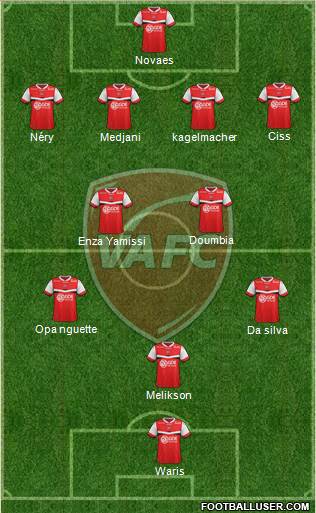 Valenciennes Football Club Formation 2014