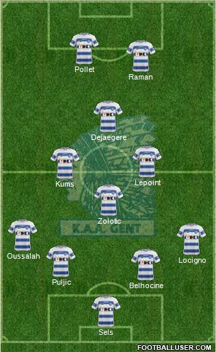 KAA Gent Formation 2014