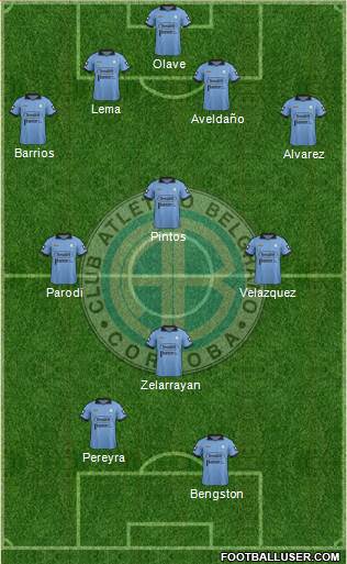 Belgrano de Córdoba Formation 2014