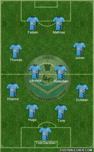 Tours Football Club Formation 2014