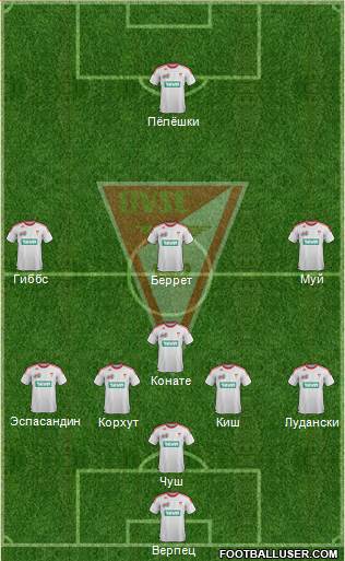 Debreceni VSC Formation 2014