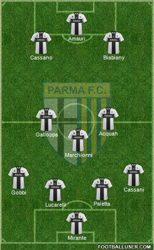 Parma Formation 2014