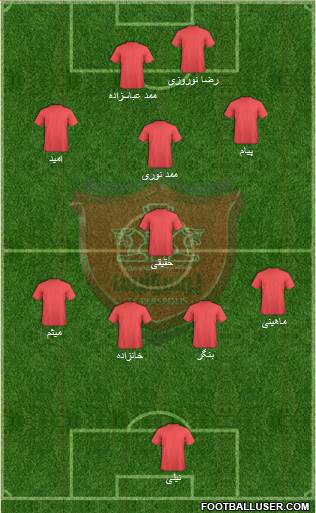 Persepolis Tehran Formation 2014