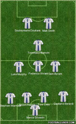 Leeds United Formation 2014