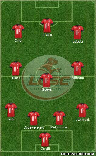 LOSC Lille Métropole Formation 2014