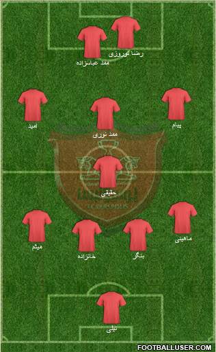 Persepolis Tehran Formation 2014