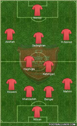 Persepolis Tehran Formation 2014