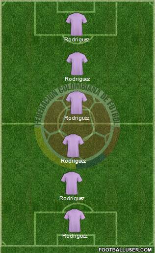 Colombia Formation 2014