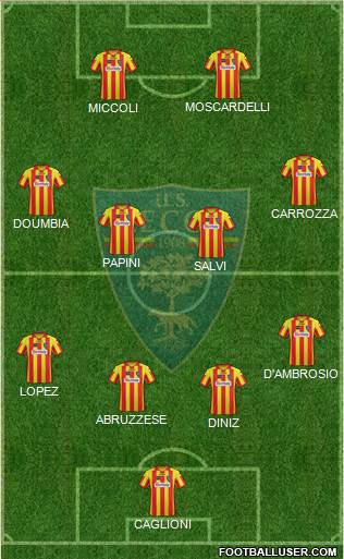 Lecce Formation 2014