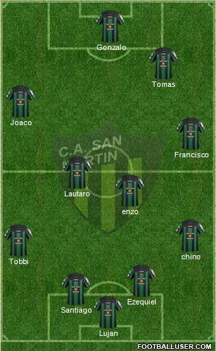 San Martín de San Juan Formation 2014