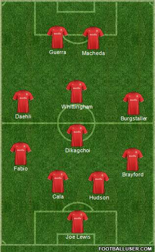 Cardiff City Formation 2014