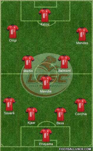 LOSC Lille Métropole Formation 2014