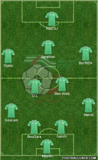 Algeria Formation 2014