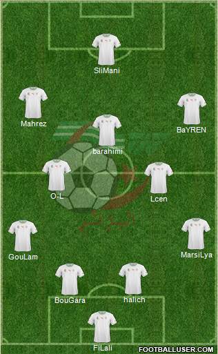 Algeria Formation 2014