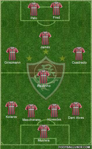 Fluminense FC Formation 2014