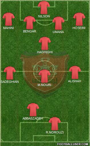 Persepolis Tehran Formation 2014