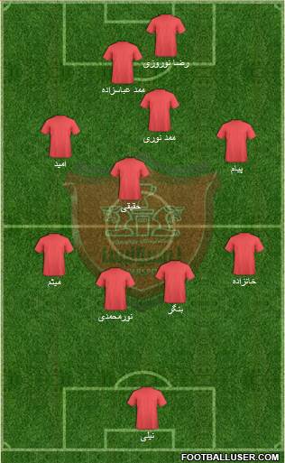 Persepolis Tehran Formation 2014